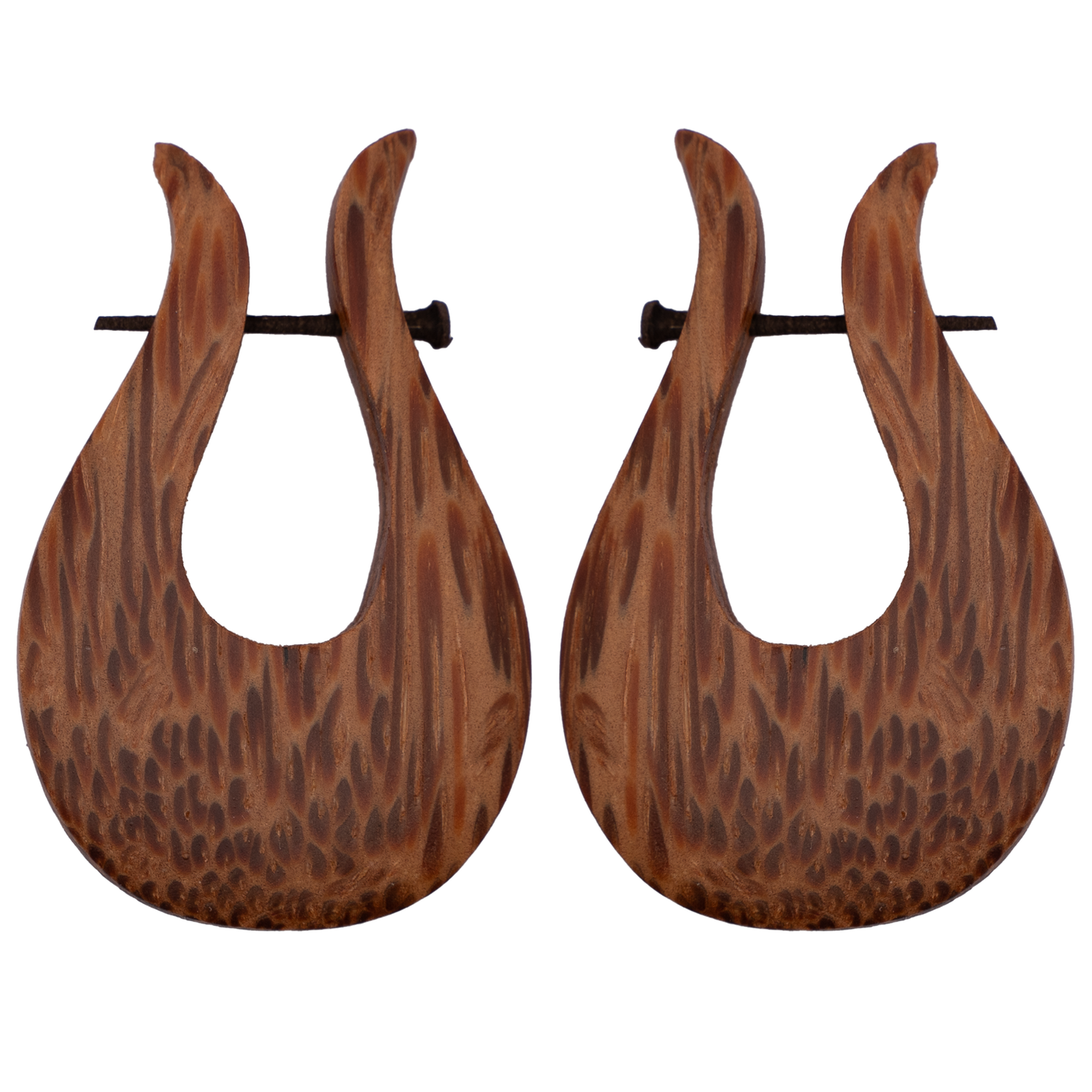 Wooden & Coconut Earrings