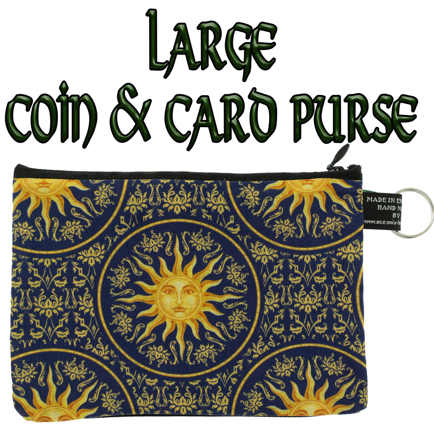 Large Regal Sun Coin & Card Purse