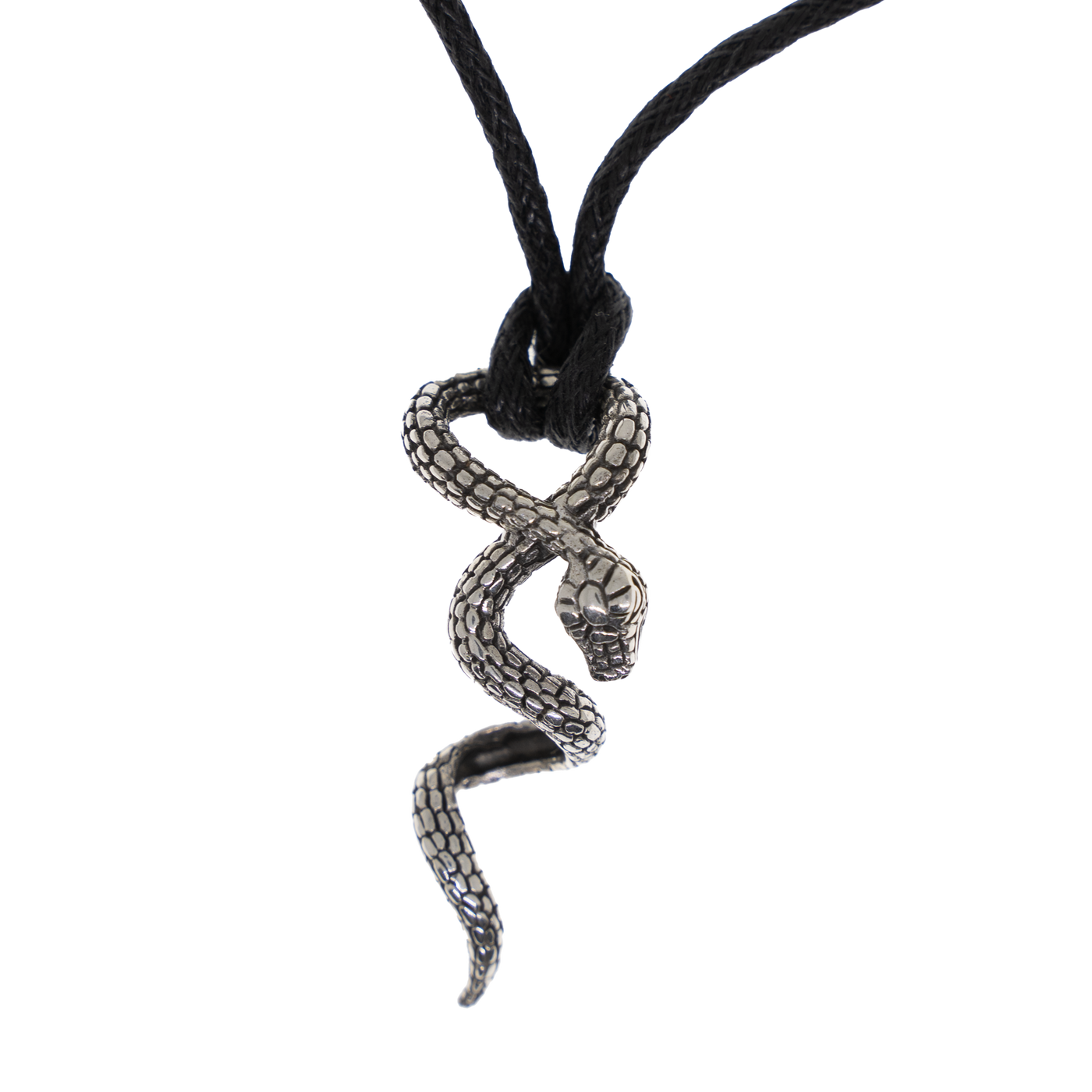 Entwined Snake Pendant