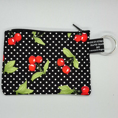 Various Casino and Cherries Coin Purse - 100% Cotton