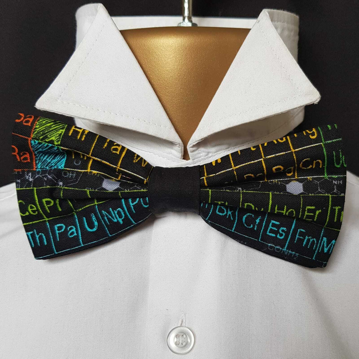 Periodic Table of chemical elements Bow Tie Hair Bow Prom Bowtie Dickie
