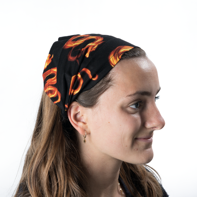 Chinese Dragon Headband ~ Handmade from 100% cotton