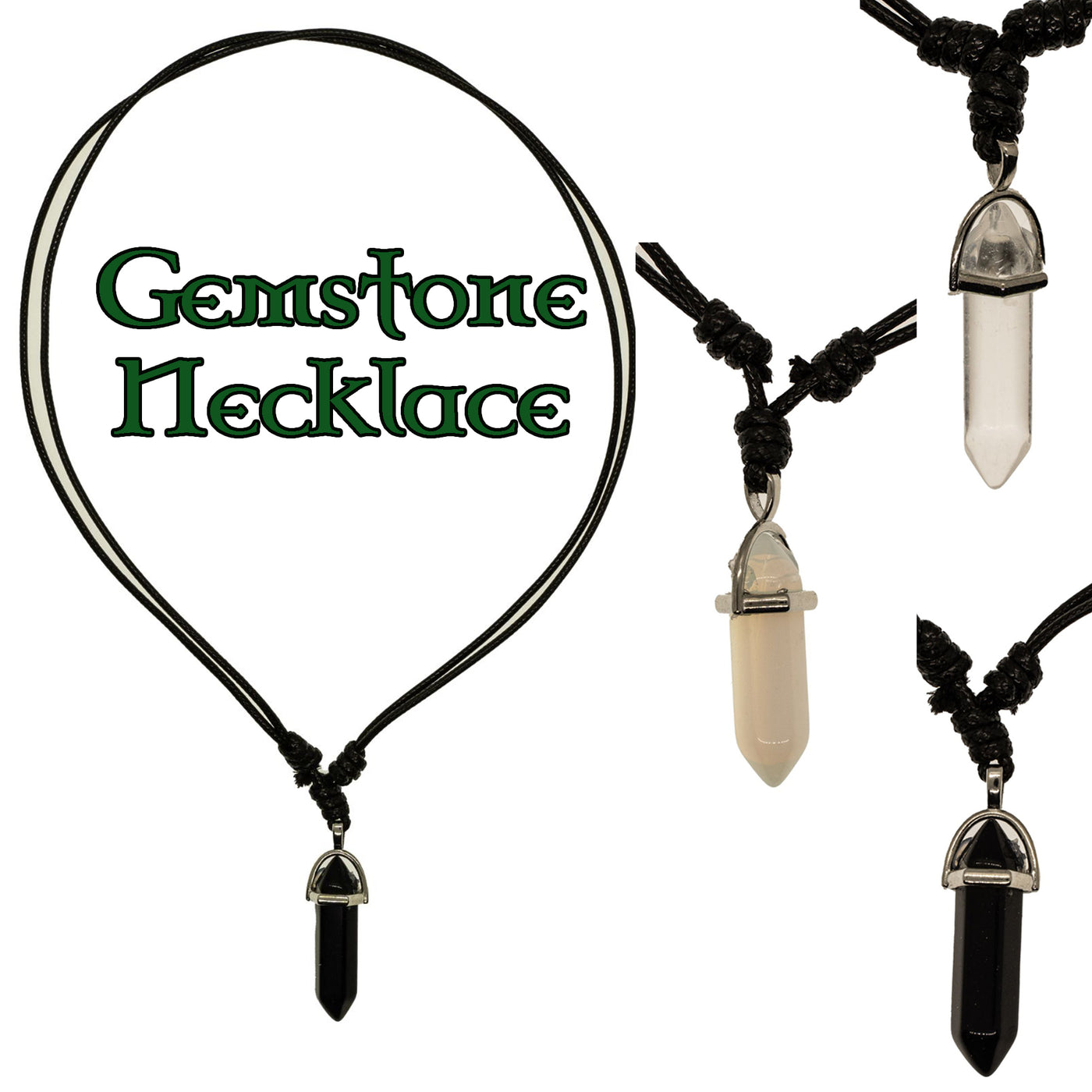 Gemstone & Crystal Pendants
