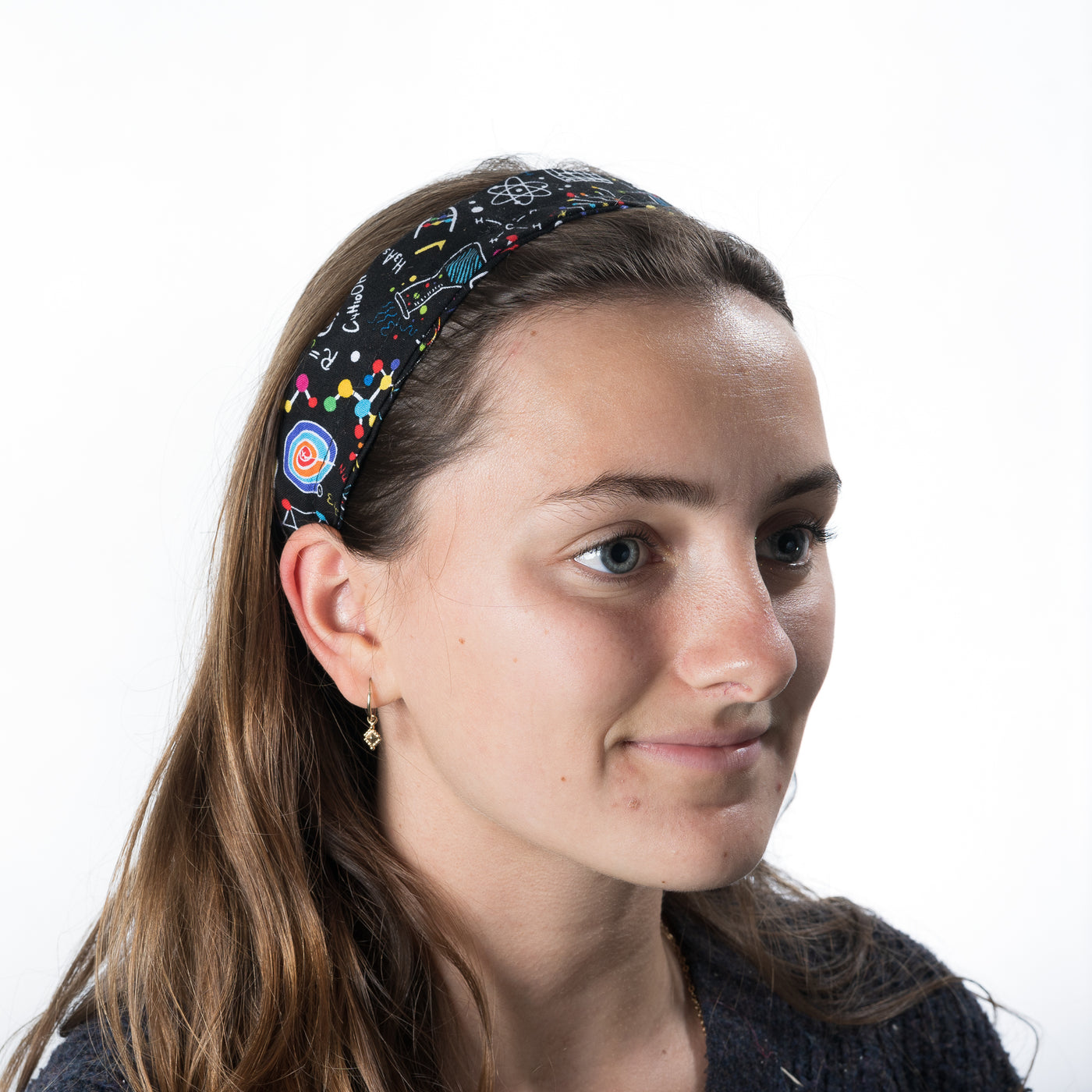 Science Headband ~ Handmade from 100% cotton