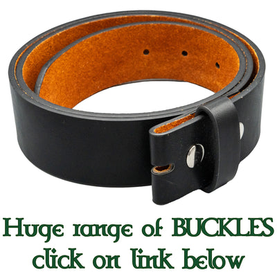 Leather & Bonded Leather Belts in a variety of colours, designs & sizes.