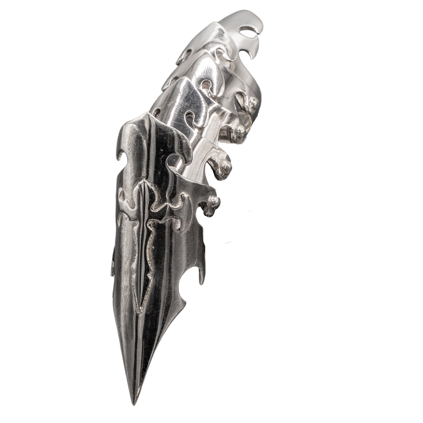Articulated Armour Ring - .925 sterling silver