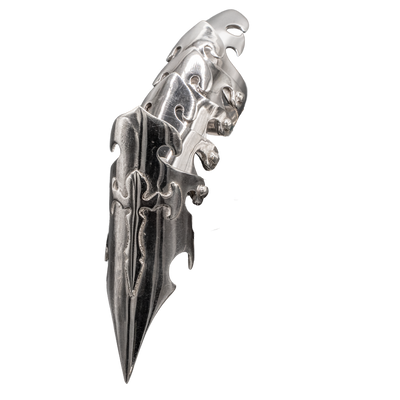 Articulated Armour Ring - .925 sterling silver