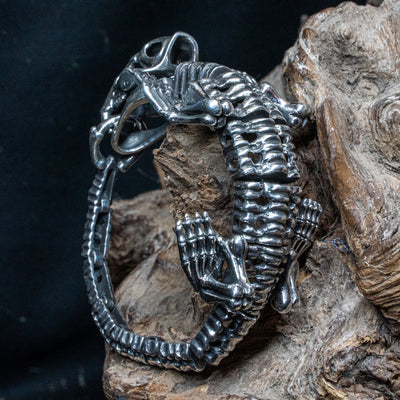 Dinosaur Skeleton Bracelet .925 sterling silver