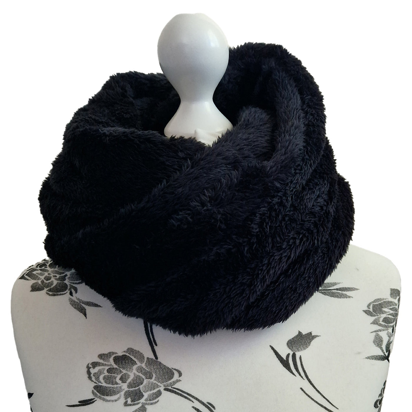 Faux Fur, Velboa & Fleece Warm Winter Snoods - 16 designs to choose from