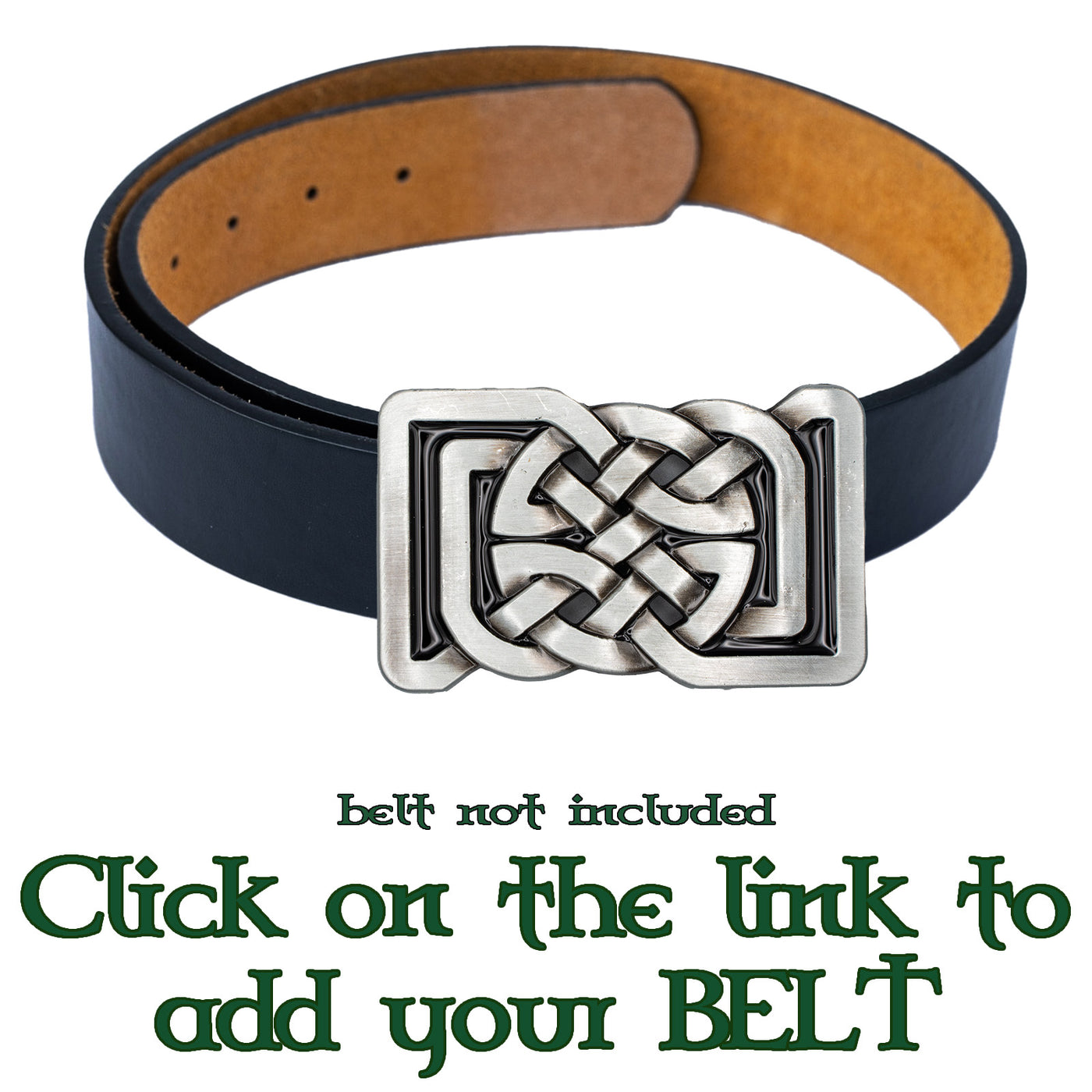 Celtic Knotwork Belt Buckle