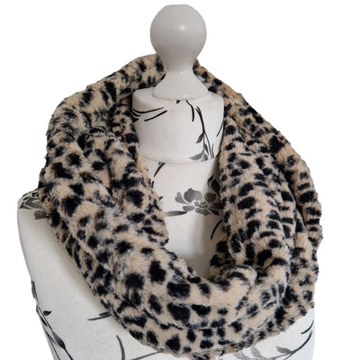 Faux Fur, Velboa & Fleece Warm Winter Snoods - 16 designs to choose from