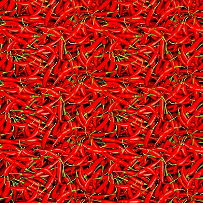 Red chili pepper fabric machine washable 100% cotton from timeless treasures, perfect for apparel, costumes & accessories