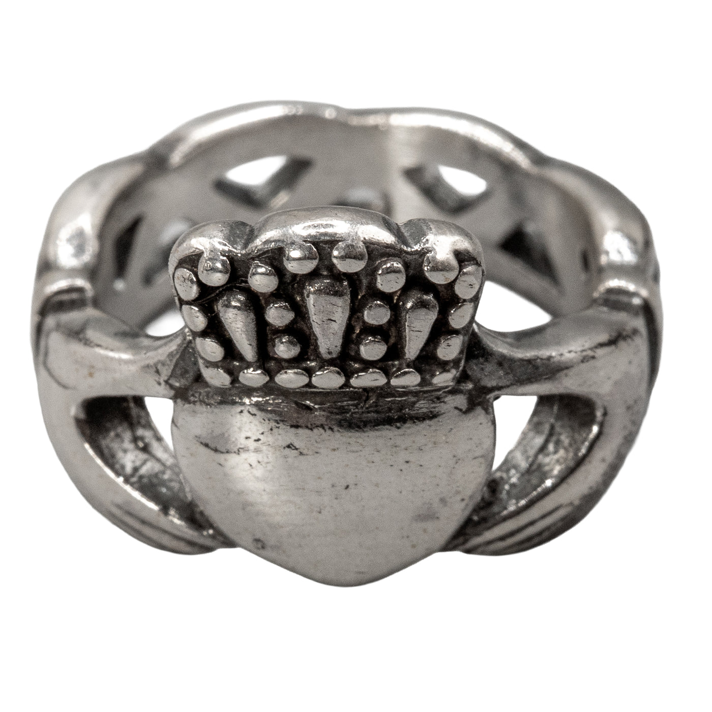 Irish Claddagh Ring ~ 925 Sterling Silver