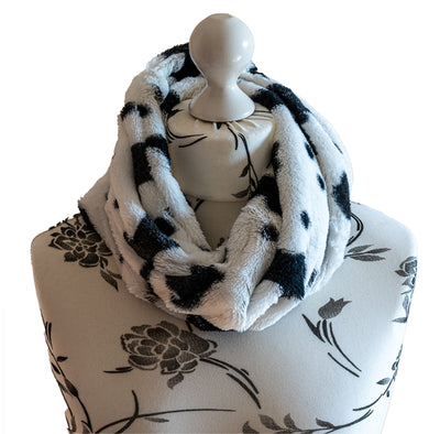 Faux Fur, Velboa & Fleece Warm Winter Snoods - 16 designs to choose from