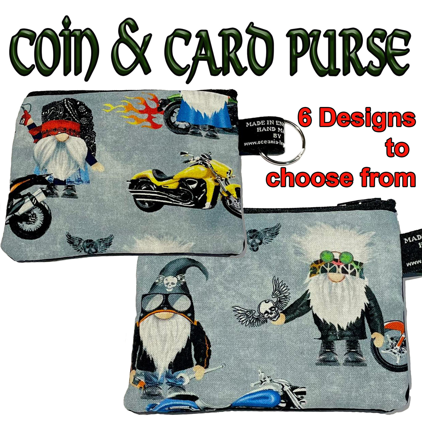 Biker Gonk Coin & Card Purse