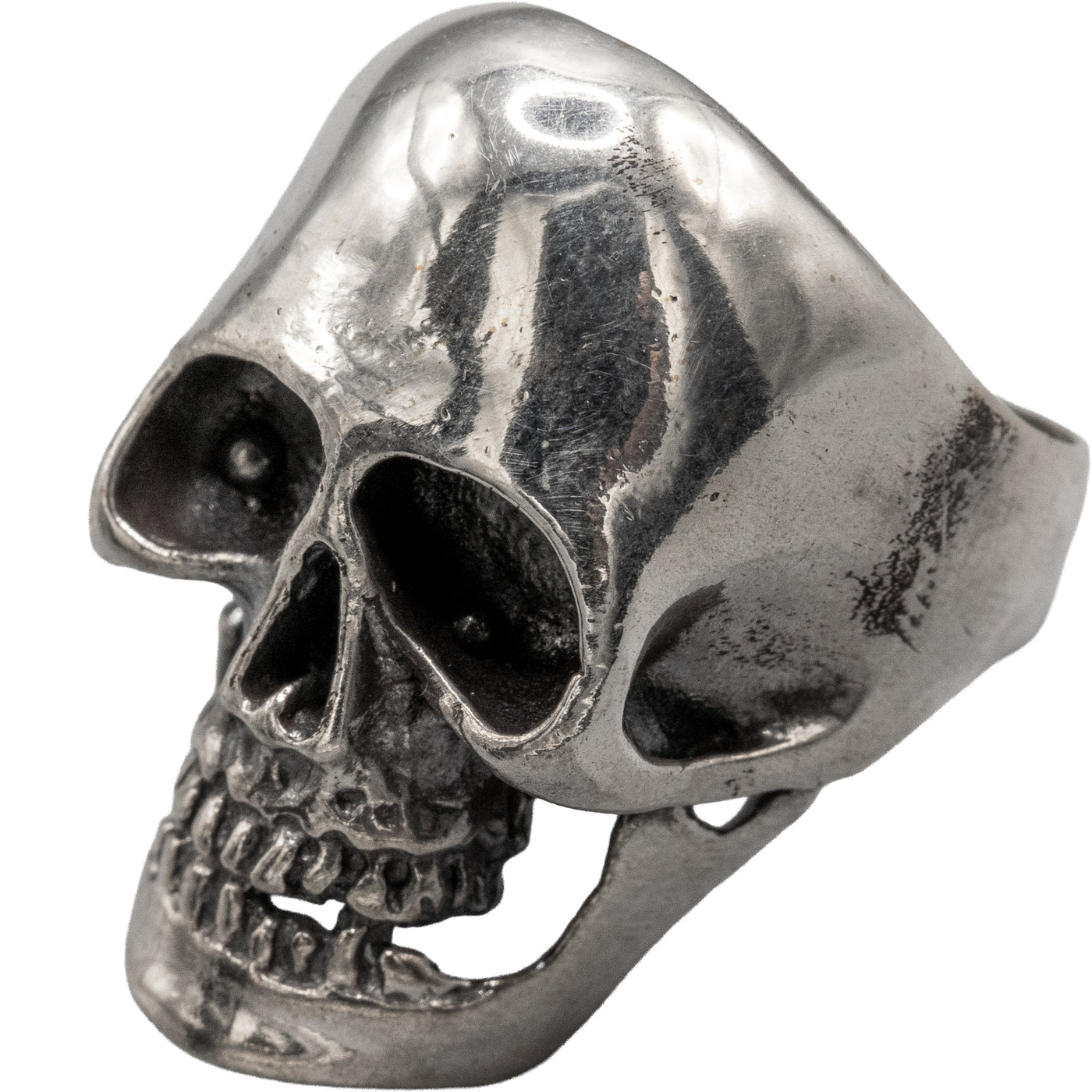 Grinning Skull Ring .925 sterling silver