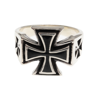 Iron Cross Ring 925 sterling silver