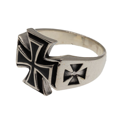 Iron Cross Ring 925 sterling silver