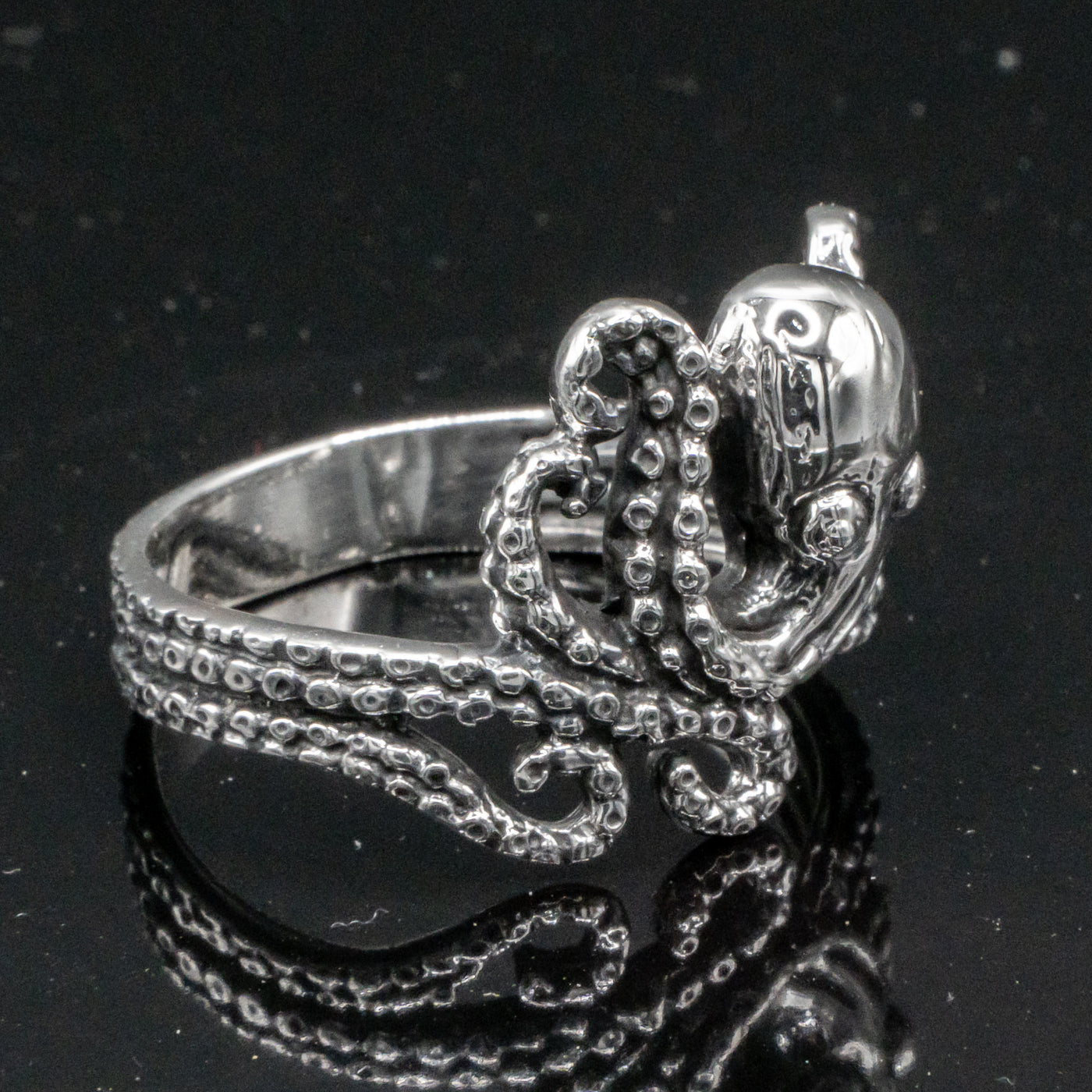 Kraken Ring 925 sterling silver