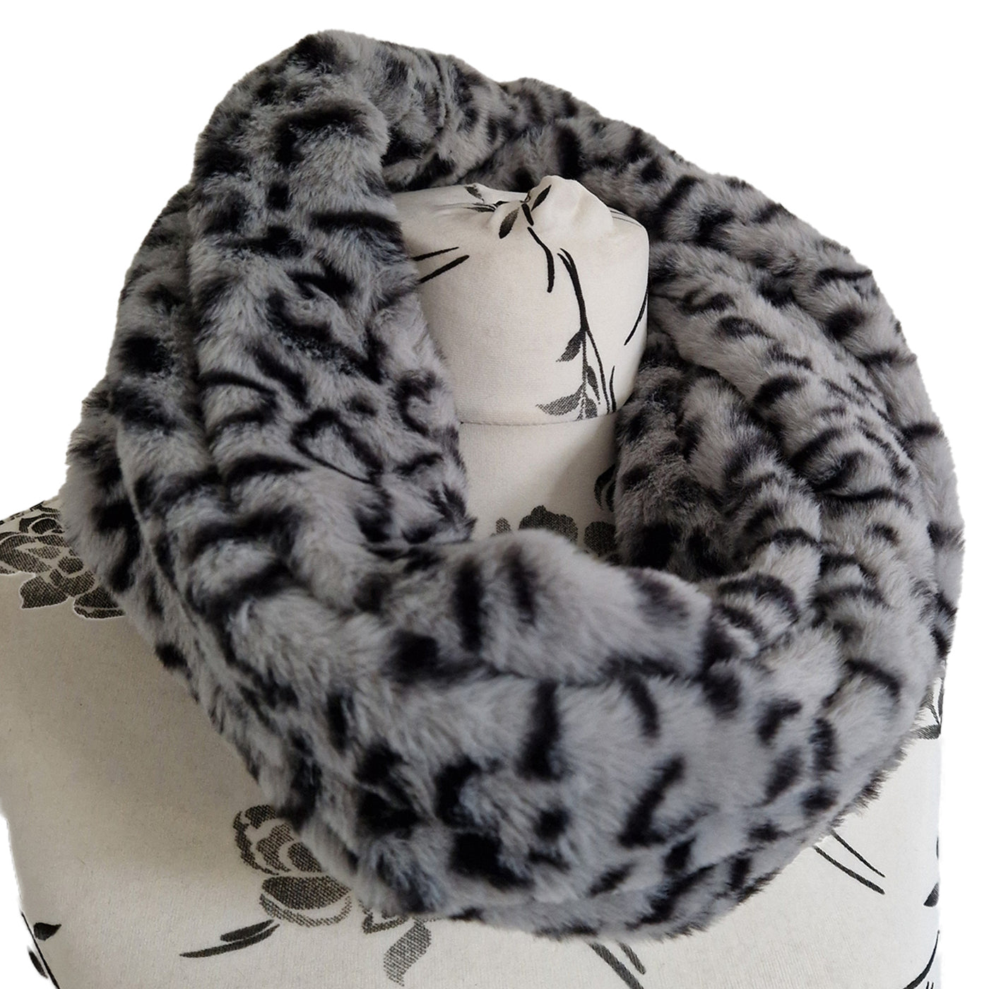 Faux Fur, Velboa & Fleece Warm Winter Snoods - 16 designs to choose from