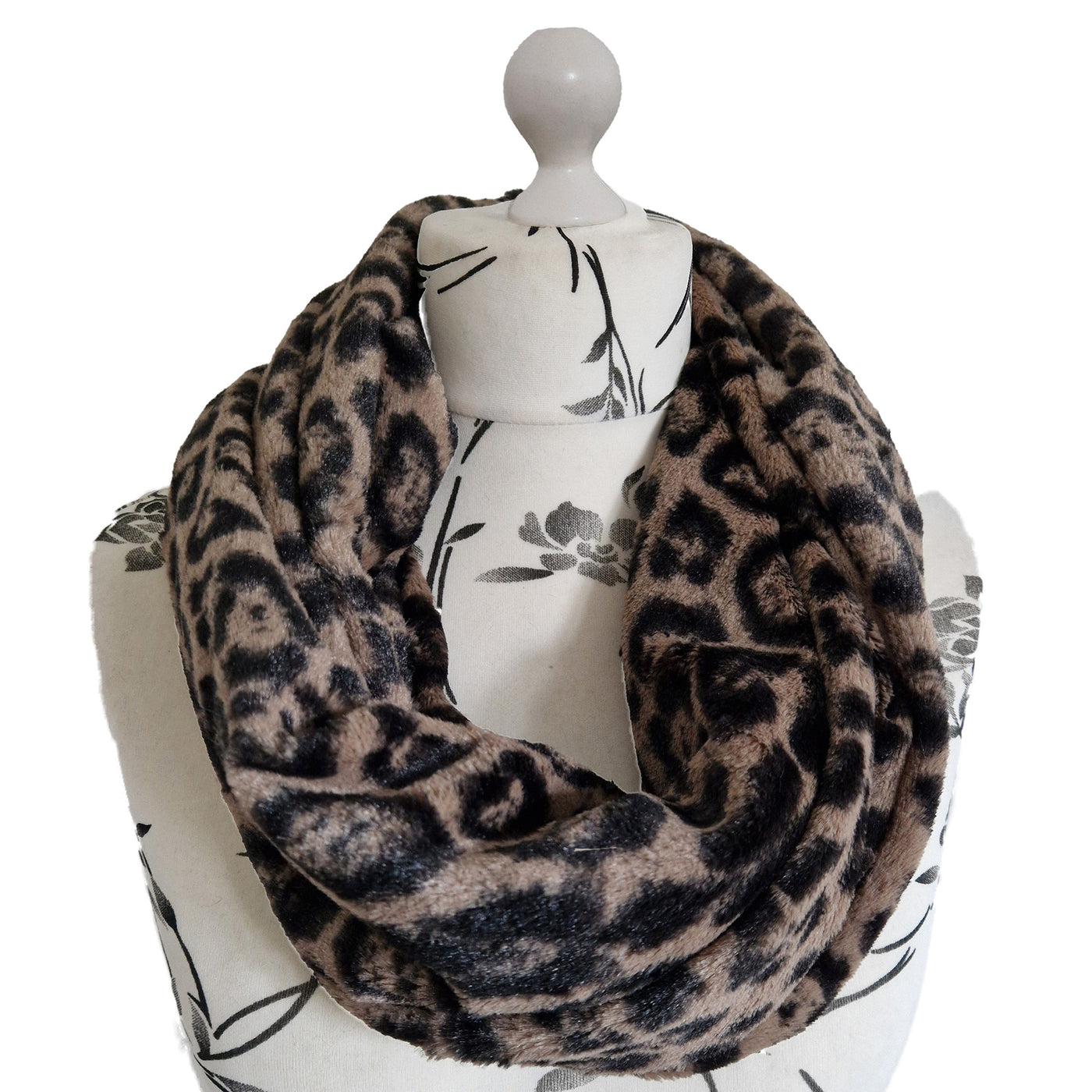 Faux Fur, Velboa & Fleece Warm Winter Snoods - 16 designs to choose from