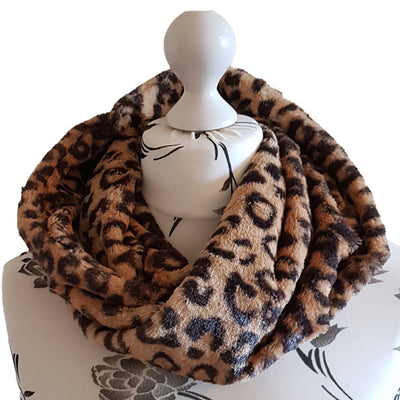 Faux Fur, Velboa & Fleece Warm Winter Snoods - 16 designs to choose from