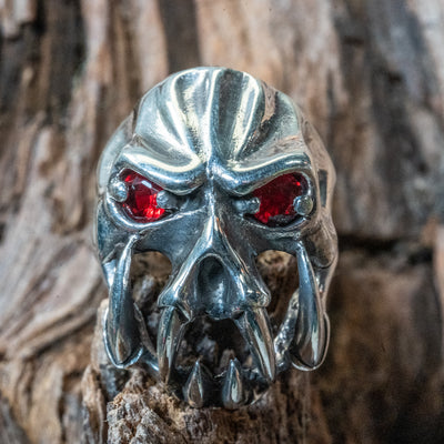 Monster Ring 925 sterling silver & cubic zirconia