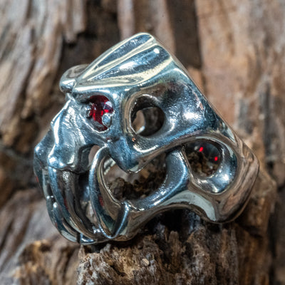 Monster Ring 925 sterling silver & cubic zirconia