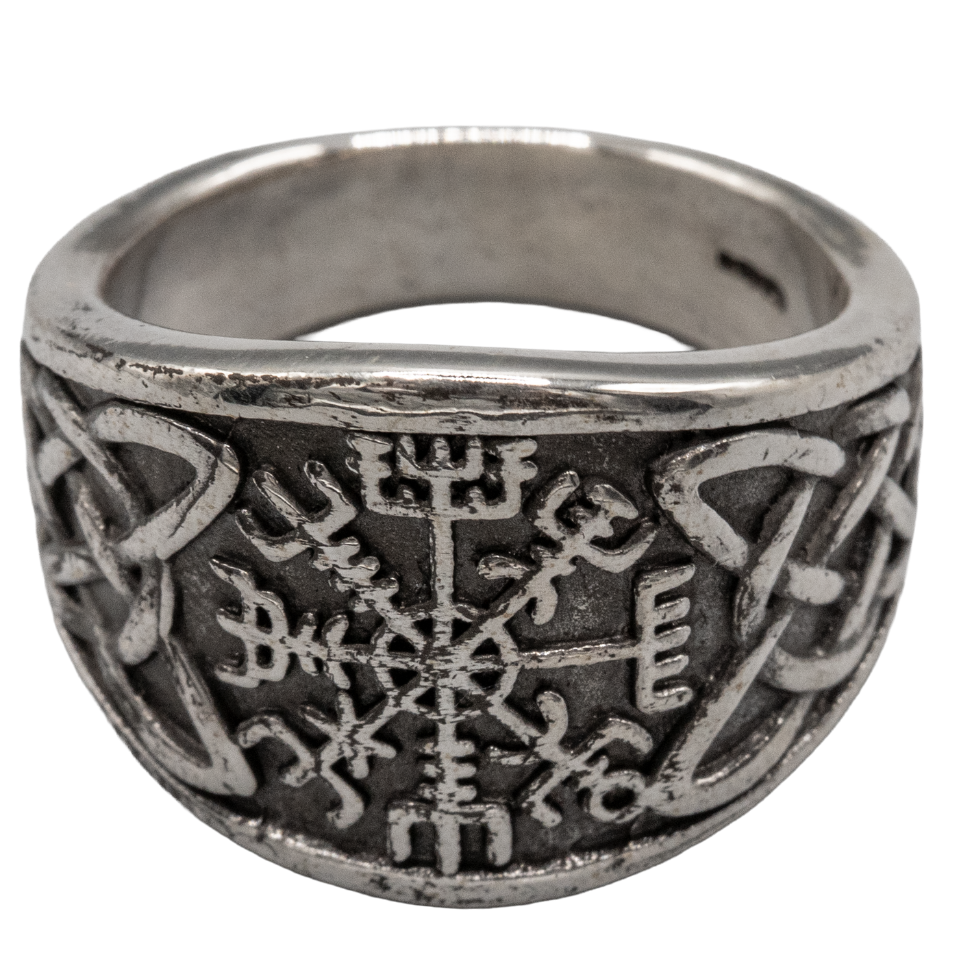 Nordic Compass Ring ~ 925 Sterling Silver