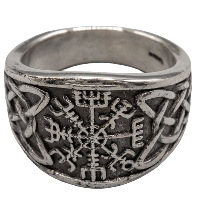 Nordic Compass Ring ~ 925 Sterling Silver