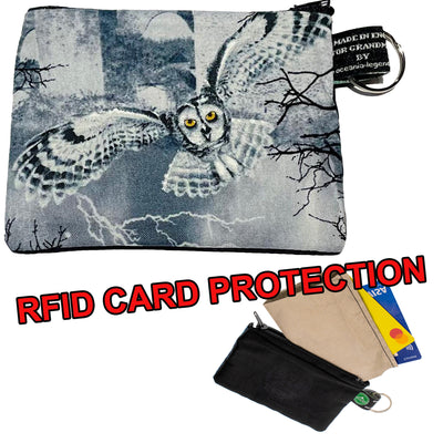 Owl Coin & Card Purse