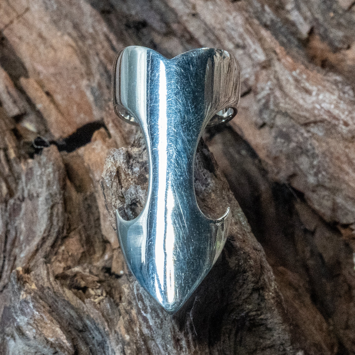 Arrowhead Armour Ring ~ 925 Sterling Silver