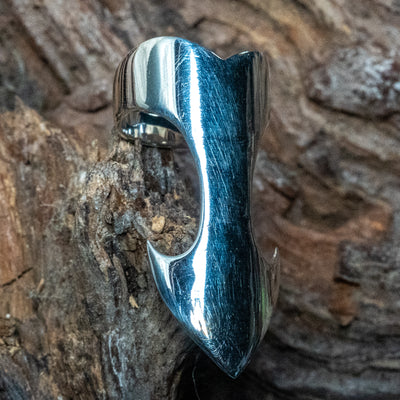 Arrowhead Armour Ring ~ 925 Sterling Silver