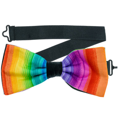 Rainbow Pocket Square & Bow Tie