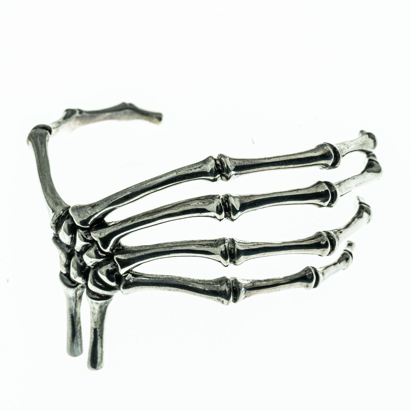 Skeleton Hand Bangle - .925 sterling silver
