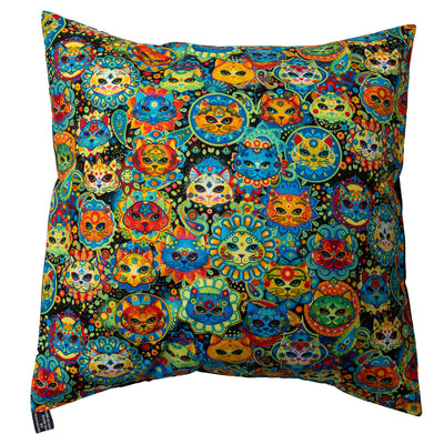Mandala Cats Cushion Cover - 100% Cotton