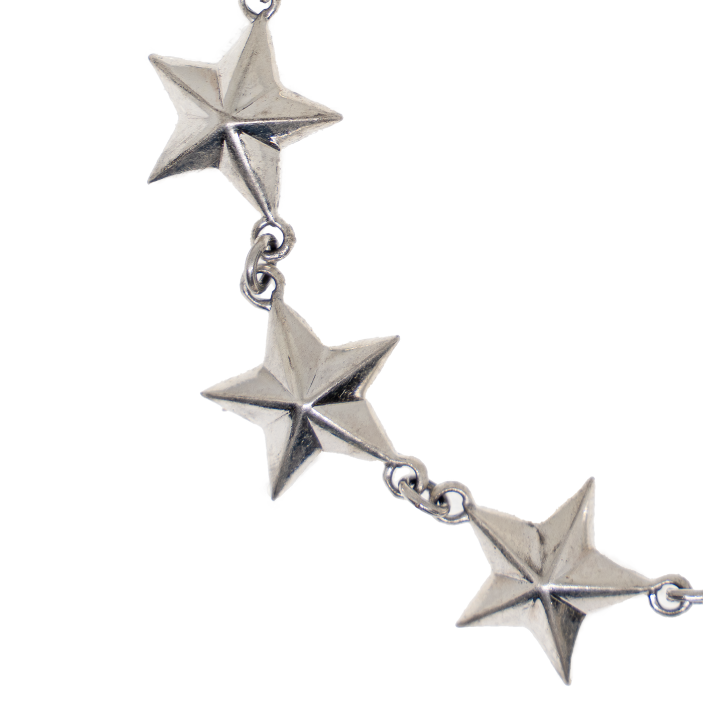 5 Pointed Star Bracelet .925 sterling silver