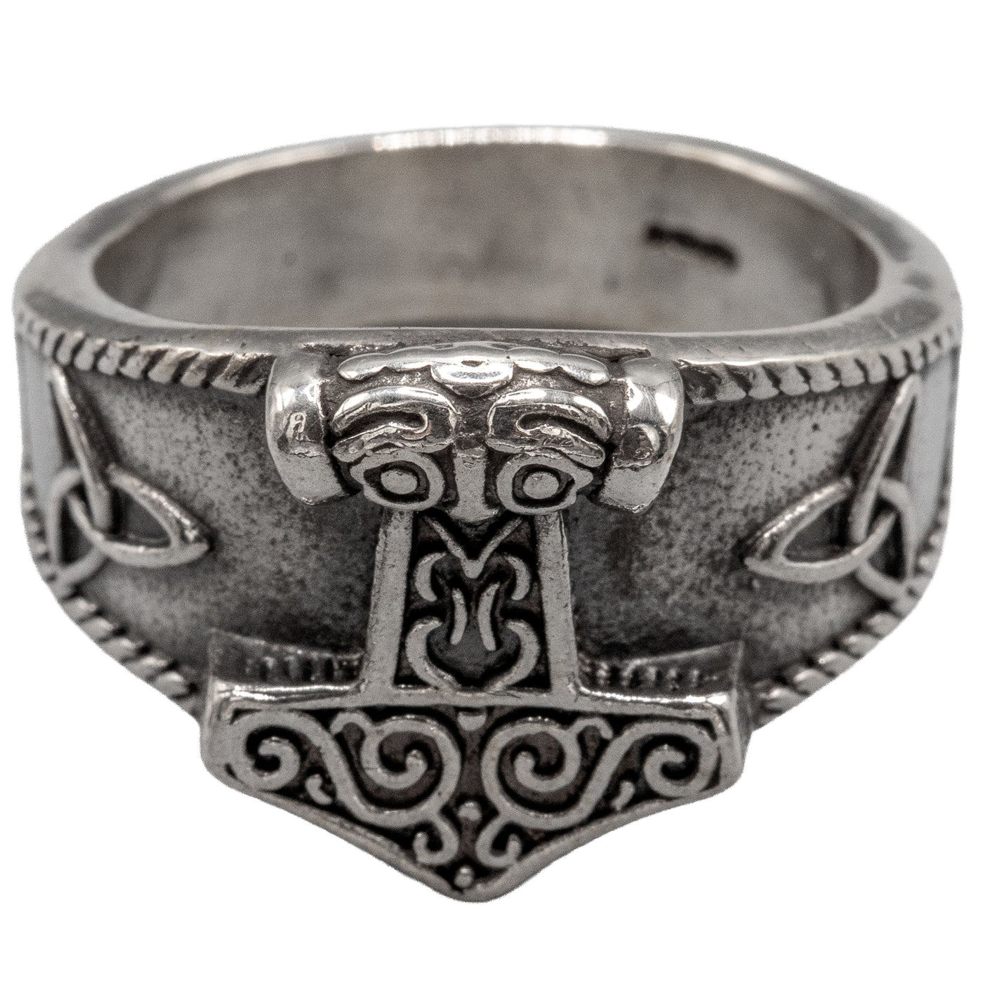 Thors Hammer Ring ~ 925 Sterling Silver