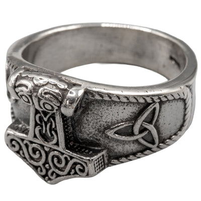Thors Hammer Ring ~ 925 Sterling Silver