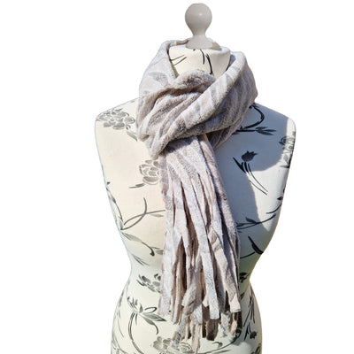 Snow Tiger Fleece Scarves - 3 colours to choose from