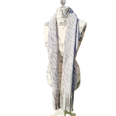 Snow Tiger Fleece Scarves - 3 colours to choose from