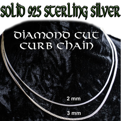 Belcher, Curb & Snake Chain - 925 Solid Sterling Silver