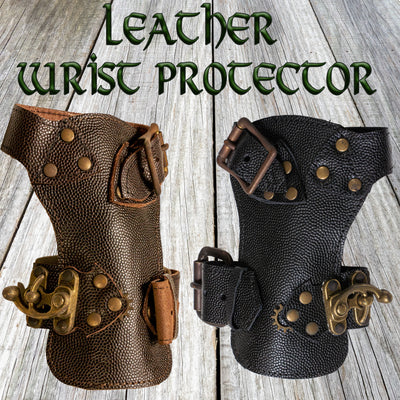 Real Leather Wrist Protector