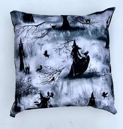 Tattoo Gothic Cushion Covers Fits 18 x 18  Raven Spider Zen Zombie Swallow