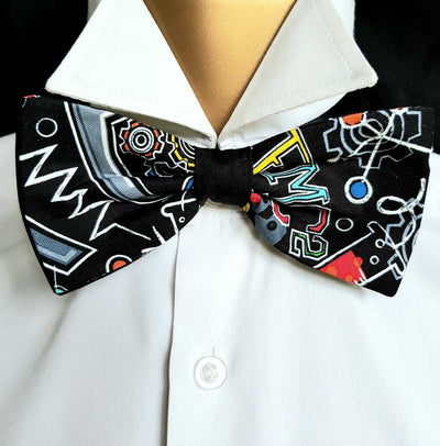Chemistry Science Physics Bow Tie - Timeless Treasures - 100% Cotton