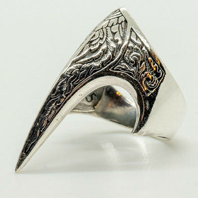 Pointed Spear 925 silver Ring