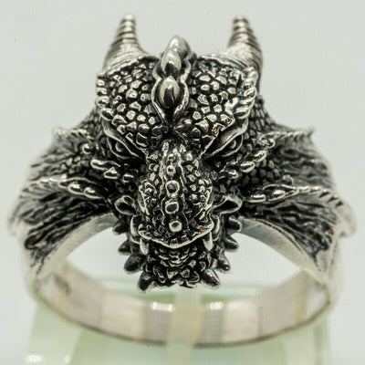 Dragon Head Ring ~ 925 Sterling Silver