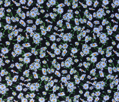 Daisy Flower Bunch Bandana - Timeless Treasures - 100% Cotton