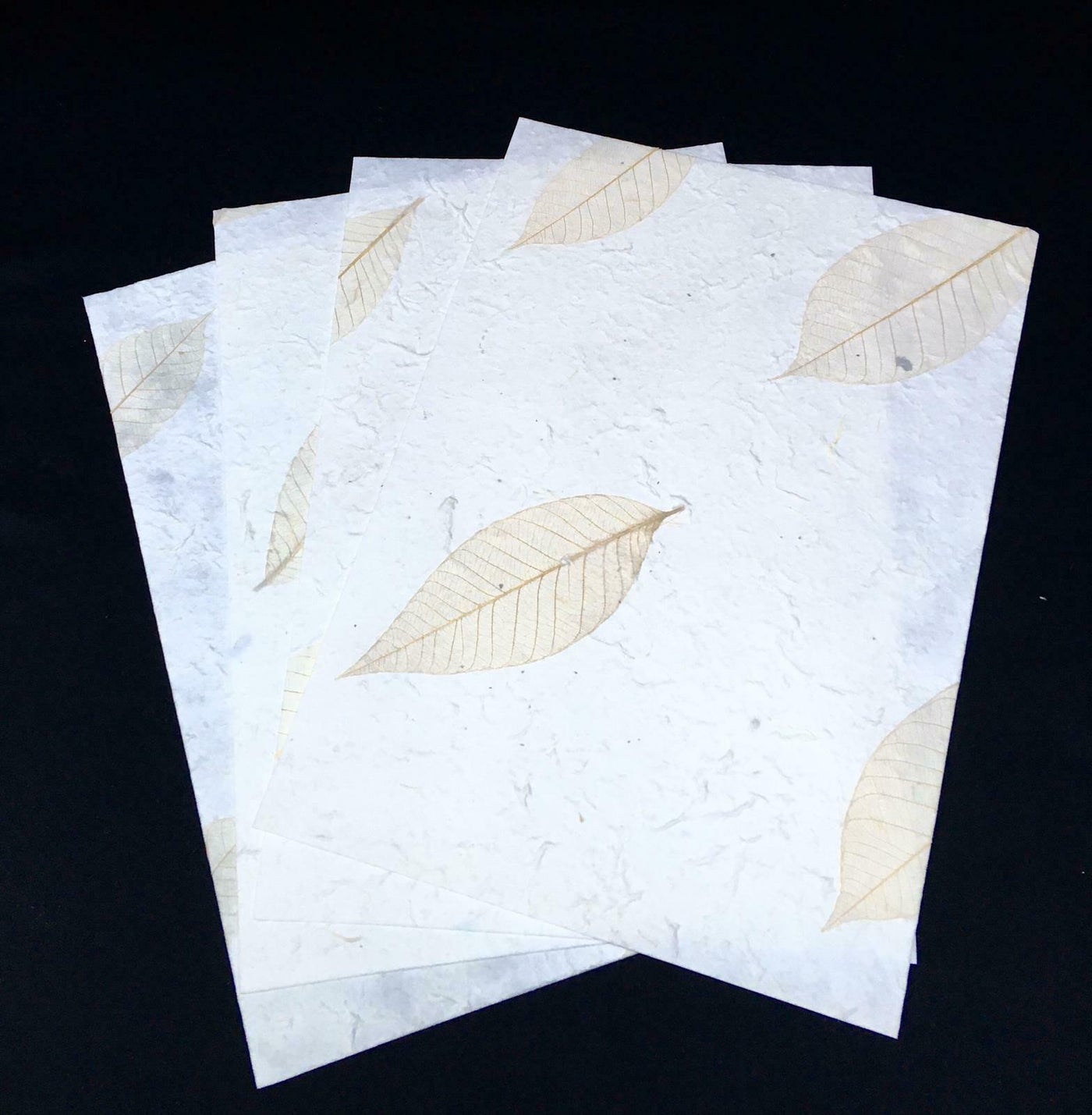 Handmade Mulberry Paper 4 x A4 10 x A5 sheets art/craft/decoupage/leaf wrap