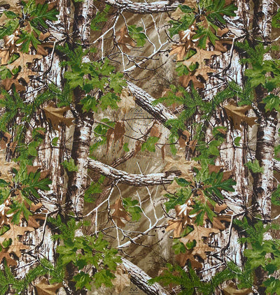 REAL TREE XTRA CAMO Forest Woodland David Textiles Cotton Fabric for Face Masks
